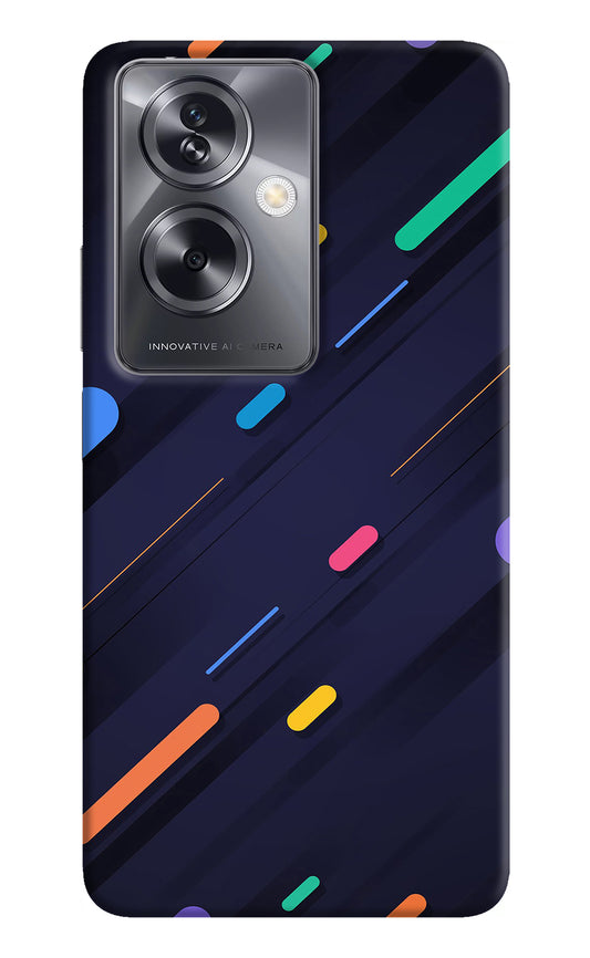 Abstract Design Oppo A79 5G Back Cover