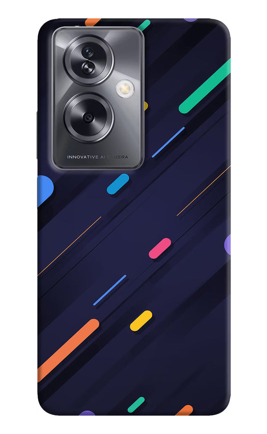 Abstract Design Oppo A79 5G Hard Case Back Cover by Casekaro