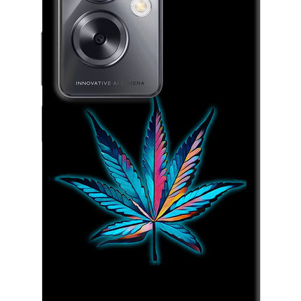 Weed Oppo A79 5G Hard Case Back Cover by Casekaro