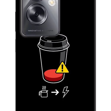 Coffee Oppo A79 5G Hard Case Back Cover by Casekaro