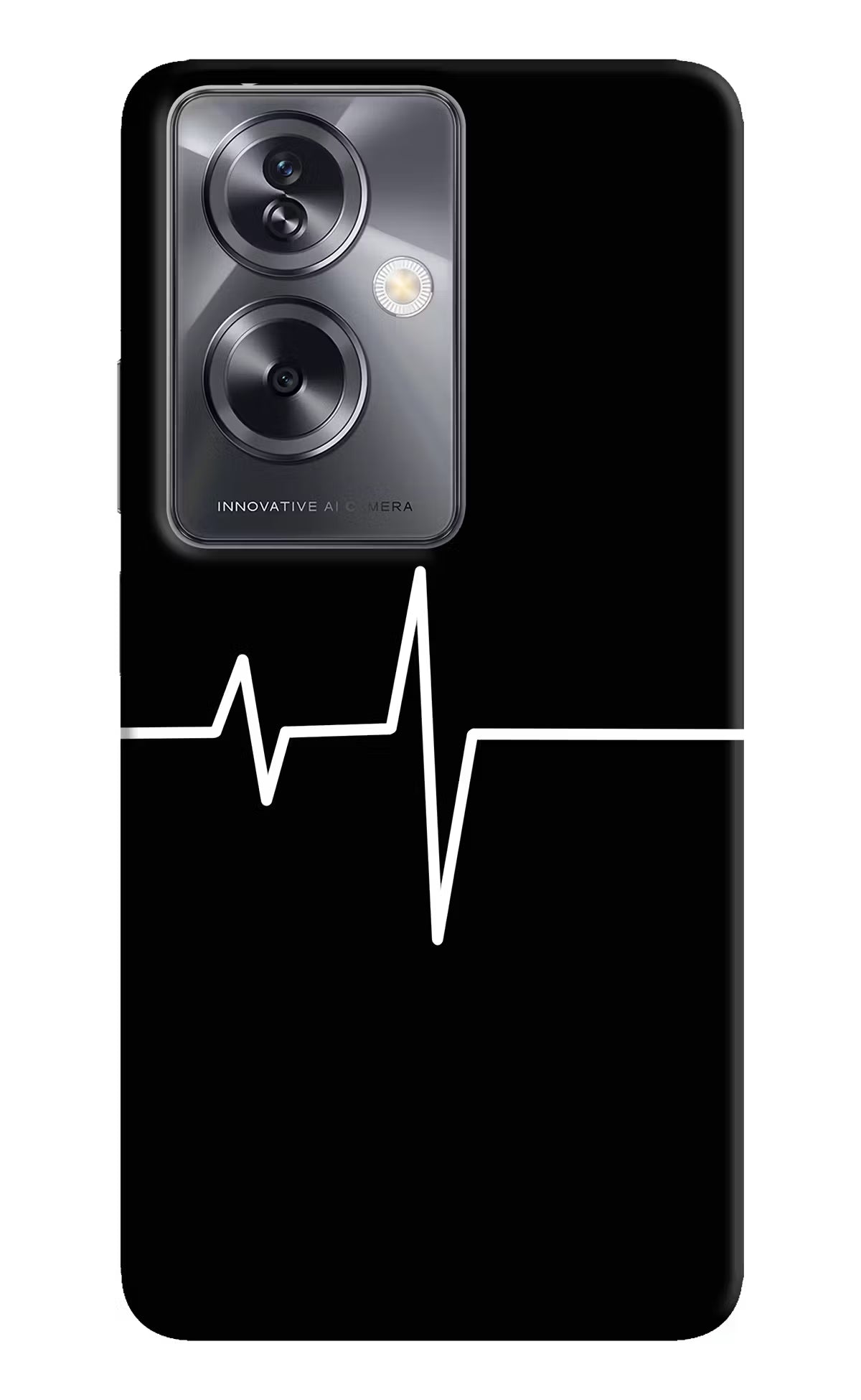 Heart Beats Oppo A79 5G Hard Case Back Cover by Casekaro