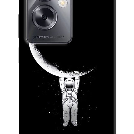 Moon Space Oppo A79 5G Hard Case Back Cover by Casekaro
