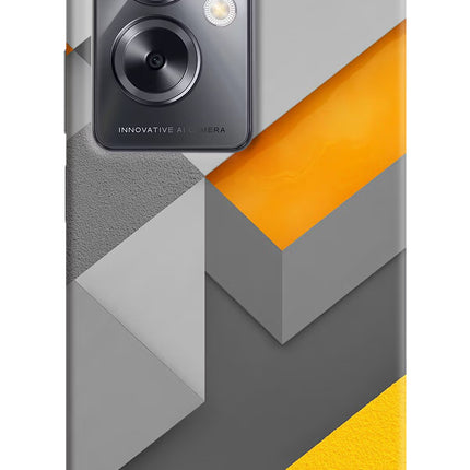 Abstract Oppo A79 5G Hard Case Back Cover by Casekaro