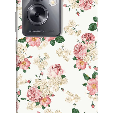 Flowers Oppo A79 5G Hard Case Back Cover by Casekaro