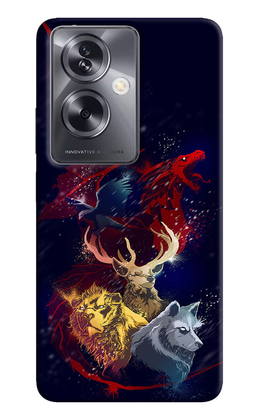 Game Of Thrones Oppo A79 5G Hard Case Back Cover by Casekaro