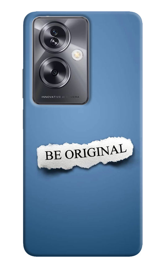 Be Original Oppo A79 5G Hard Case Back Cover by Casekaro