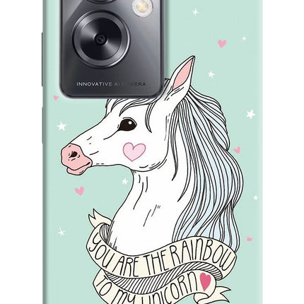 Unicorn Wallpaper Oppo A79 5G Hard Case Back Cover by Casekaro
