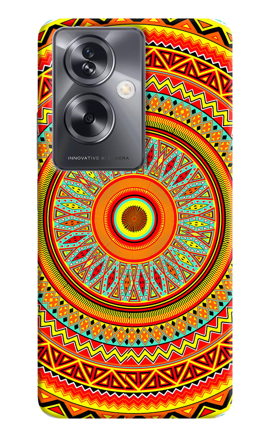 Mandala Pattern Oppo A79 5G Back Cover