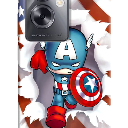 Captain America Oppo A79 5G Hard Case Back Cover by Casekaro