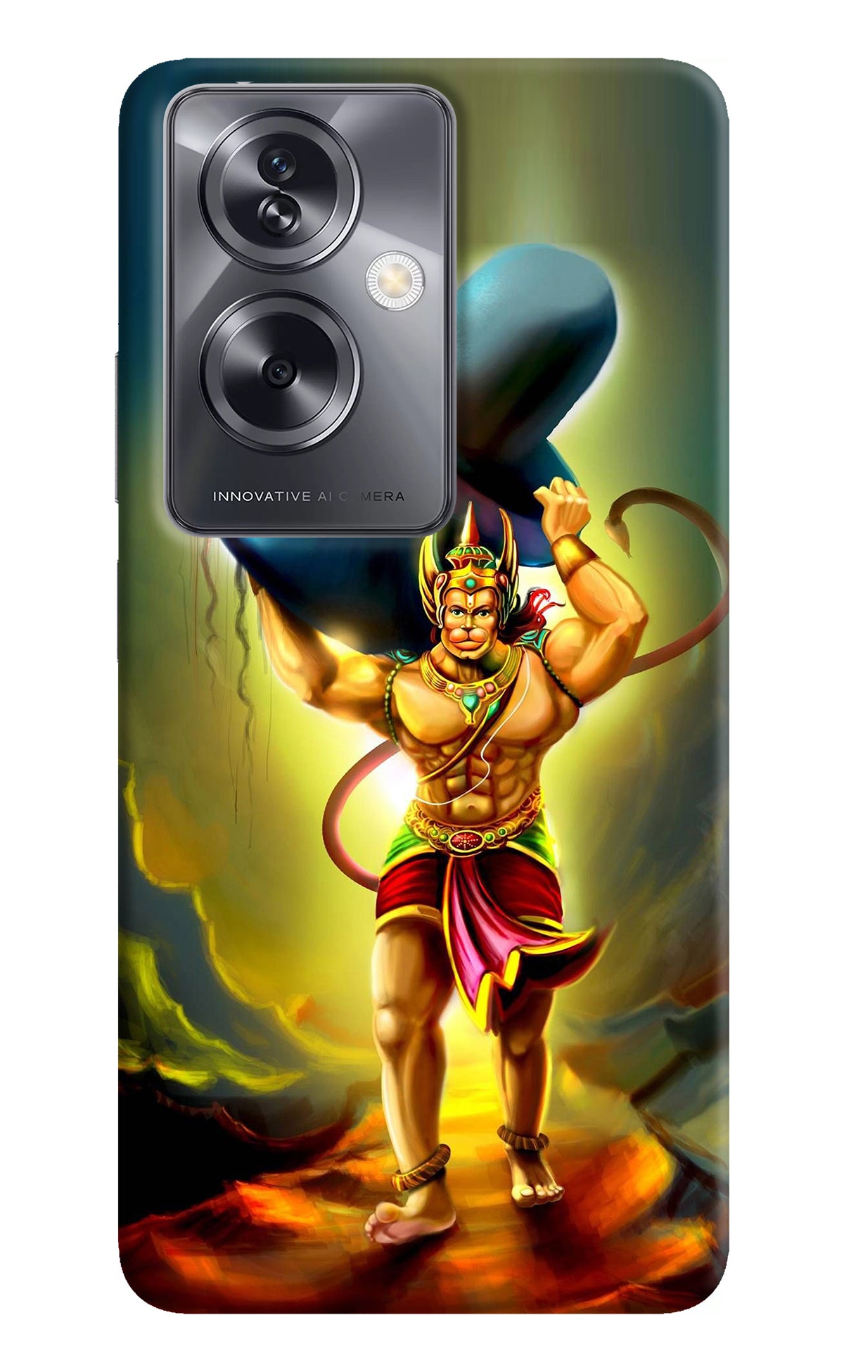 Lord Hanuman Oppo A79 5G Back Cover