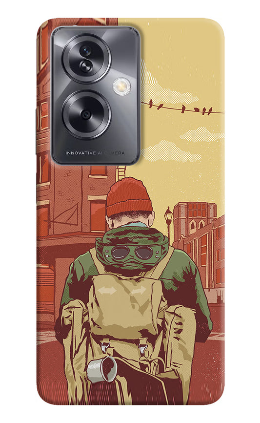 Adventurous Oppo A79 5G Hard Case Back Cover by Casekaro