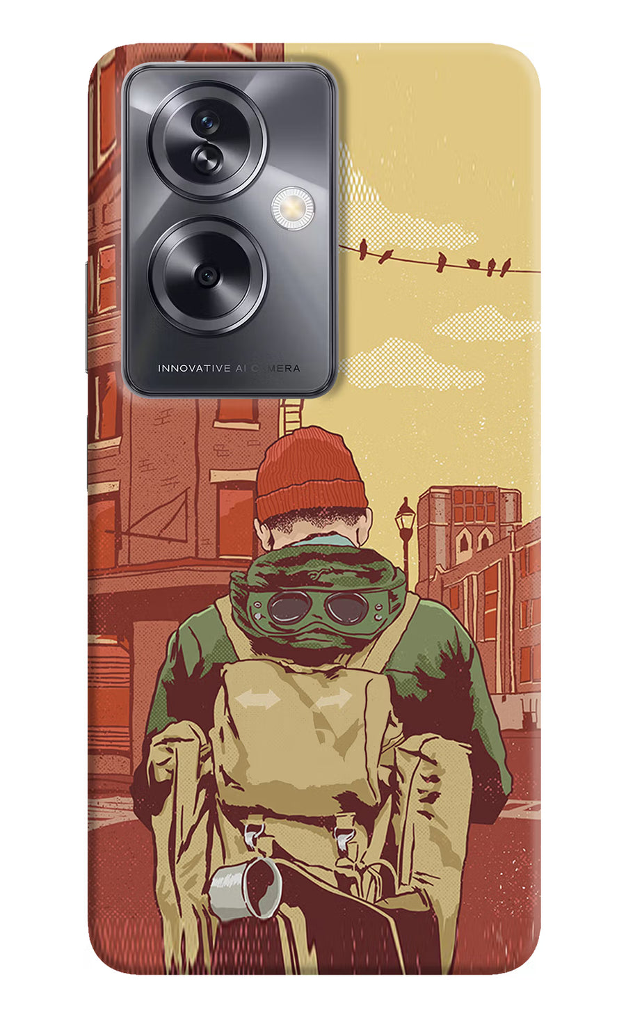 Adventurous Oppo A79 5G Back Cover, Hard case