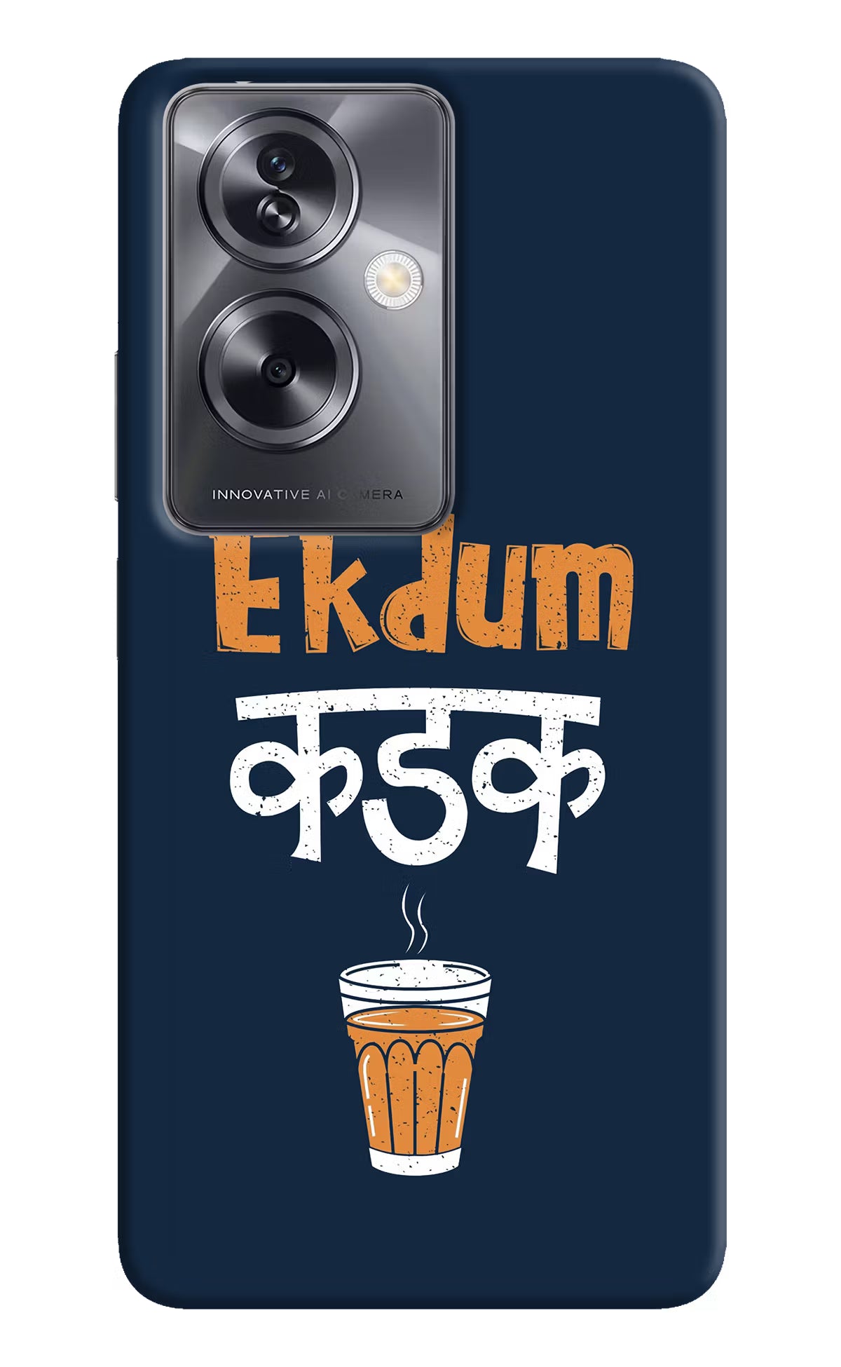 Ekdum Kadak Chai Oppo A79 5G Hard Case Back Cover by Casekaro