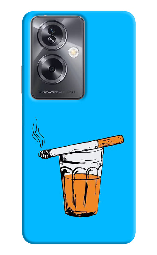 Chai Sutta Oppo A79 5G Hard Case Back Cover by Casekaro