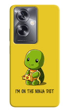 I'm on Ninja Diet Oppo A79 5G Hard Case Back Cover by Casekaro