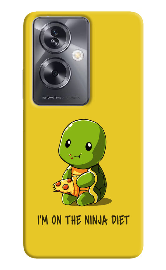 I'm on Ninja Diet Oppo A79 5G Hard Case Back Cover by Casekaro