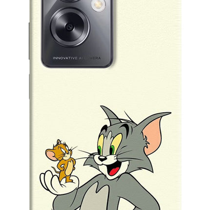 Tom & Jerry Oppo A79 5G Hard Case Back Cover by Casekaro