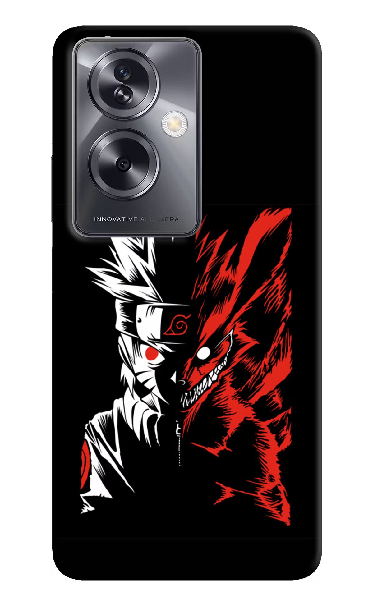 Naruto Two Face Oppo A79 5G Hard Case Back Cover by Casekaro