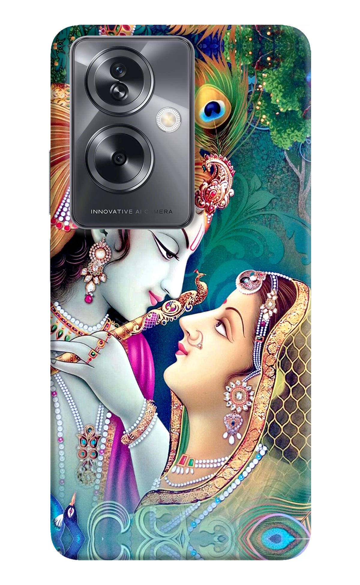 Lord Radha Krishna Oppo A79 5G Back Cover