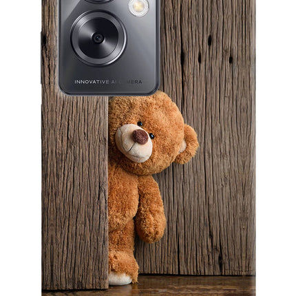 Teddy Wooden Oppo A79 5G Hard Case Back Cover by Casekaro