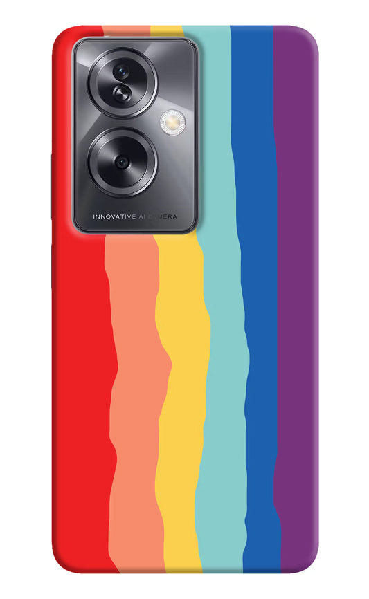 Rainbow Oppo A79 5G Hard Case Back Cover by Casekaro