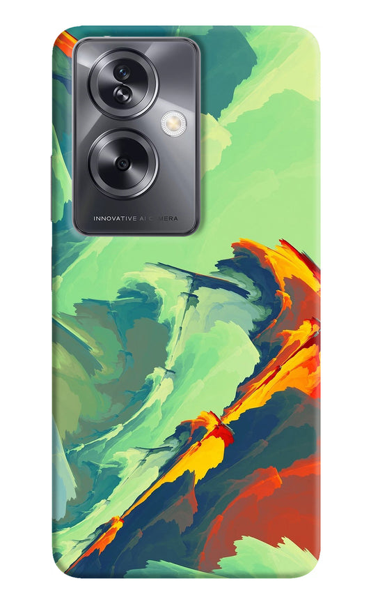 Paint Art Oppo A79 5G Back Cover