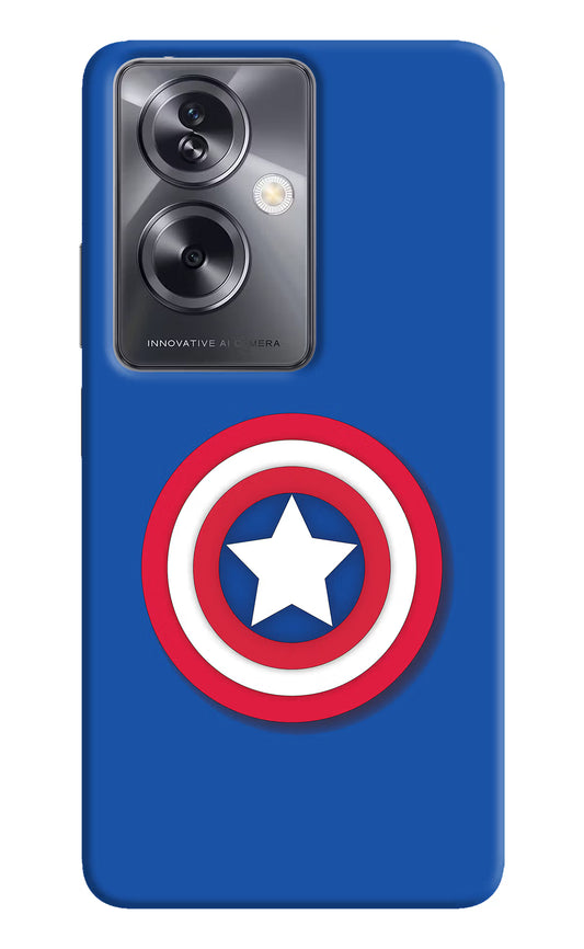 Shield Oppo A79 5G Hard Case Back Cover by Casekaro