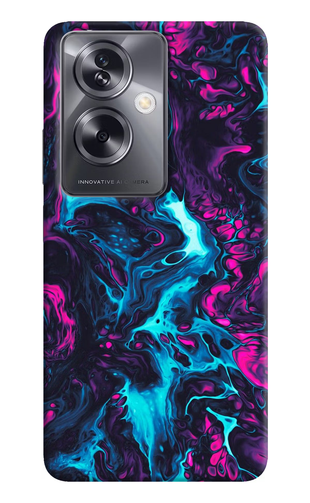Abstract Oppo A79 5G Hard Case Back Cover by Casekaro