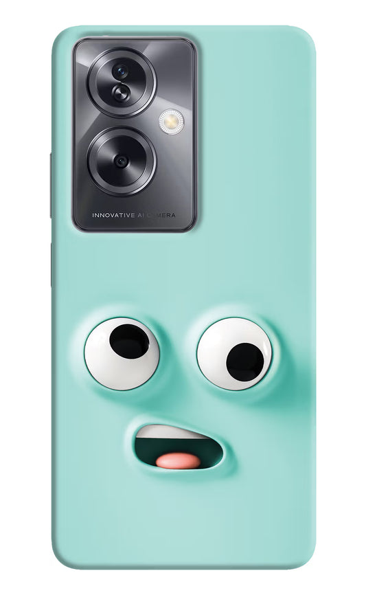 Funny Cartoon Oppo A79 5G Hard Case Back Cover by Casekaro