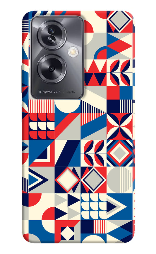 Colorful Pattern Oppo A79 5G Hard Case Back Cover by Casekaro