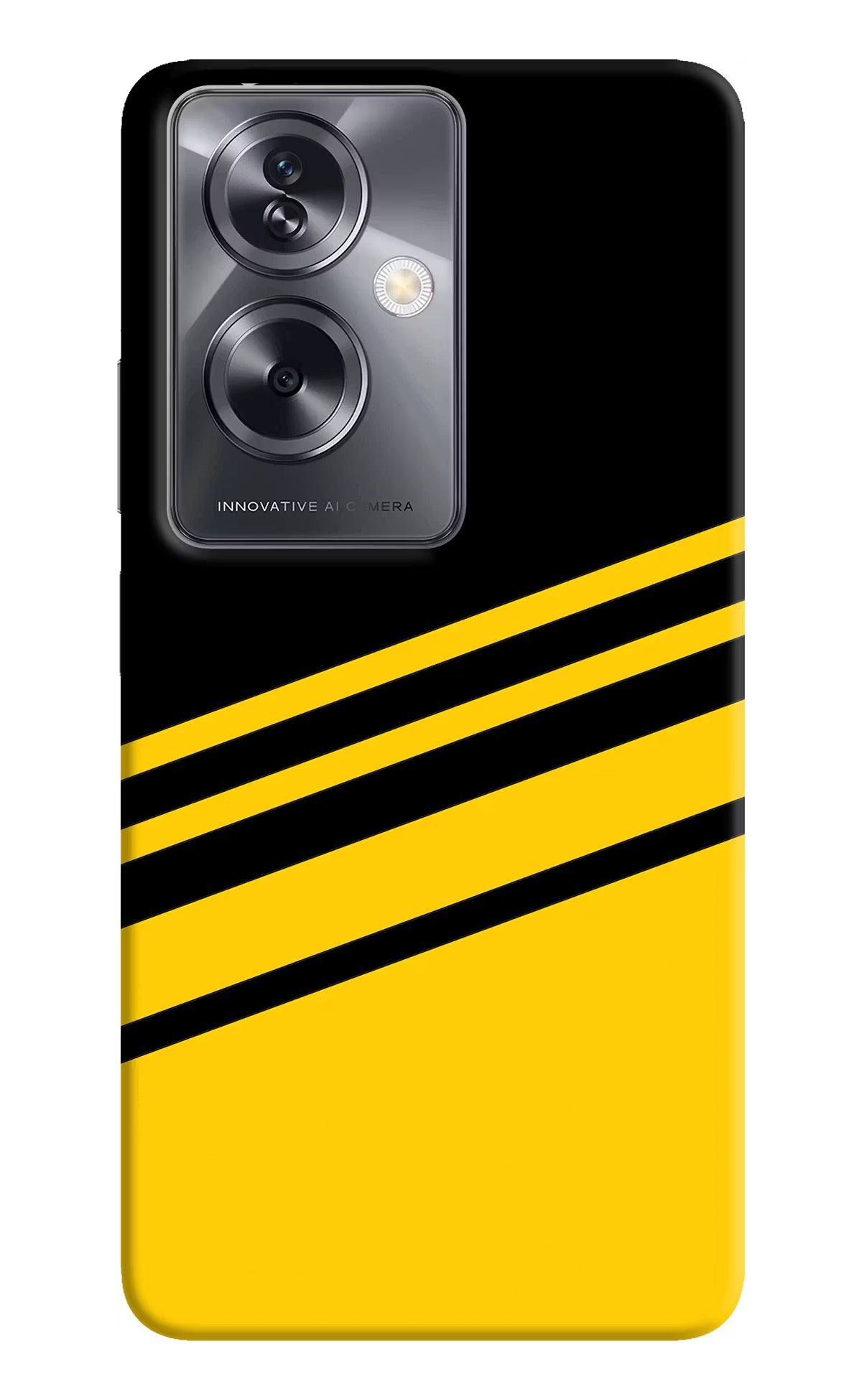 Yellow Shades Oppo A79 5G Hard Case Back Cover by Casekaro