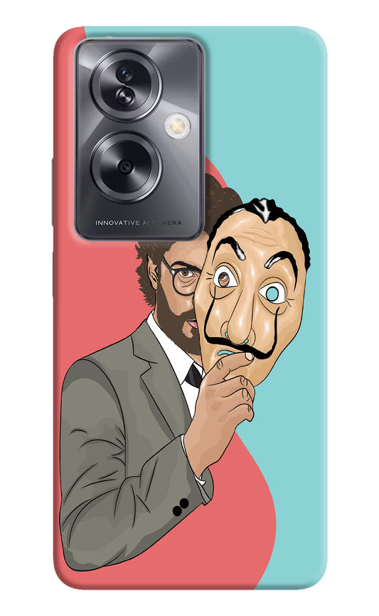 Professor Oppo A79 5G Hard Case Back Cover by Casekaro