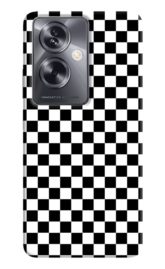 Chess Board Oppo A79 5G Hard Case Back Cover by Casekaro