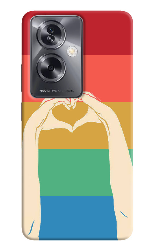 Vintage Love Oppo A79 5G Back Cover