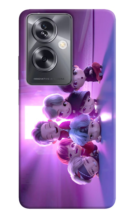 BTS Chibi Oppo A79 5G Hard Case Back Cover by Casekaro