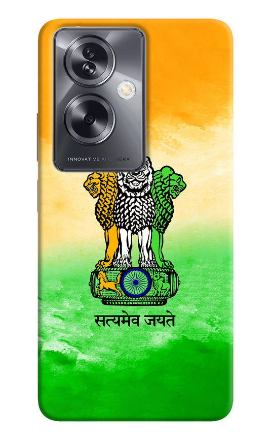 Satyamev Jayate Flag Oppo A79 5G Hard Case Back Cover by Casekaro