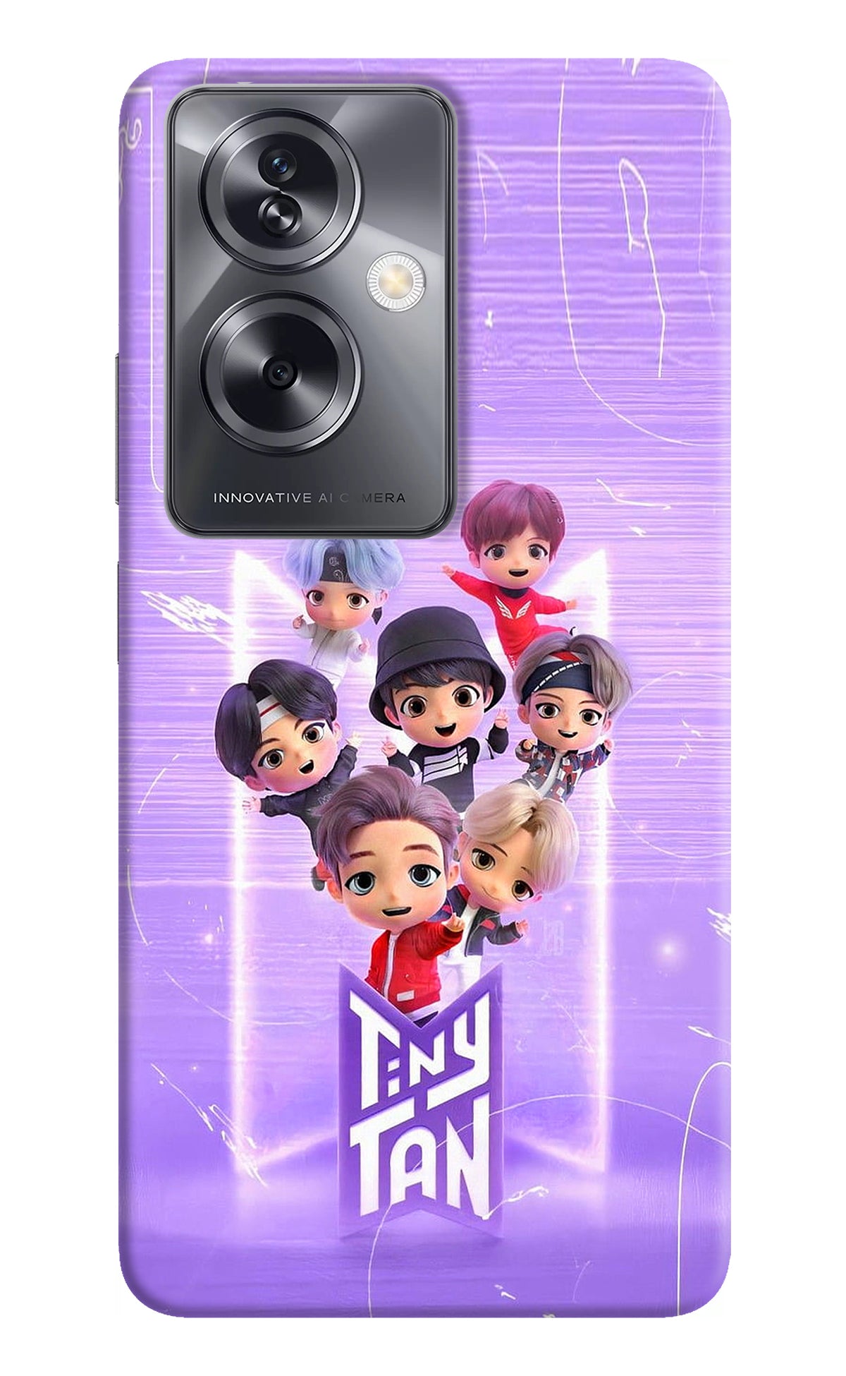 BTS Tiny Tan Oppo A79 5G Back Cover