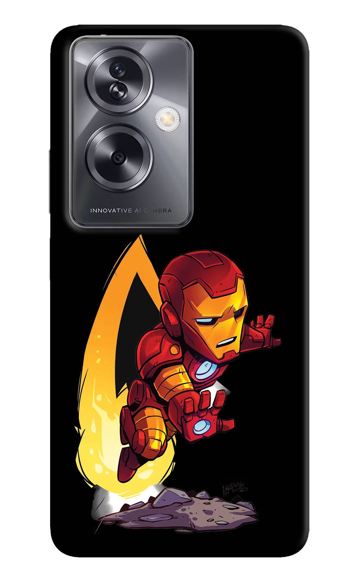 IronMan Oppo A79 5G Hard Case Back Cover by Casekaro