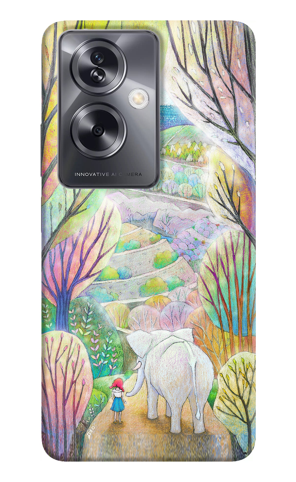 Nature Painting Oppo A79 5G Back Cover