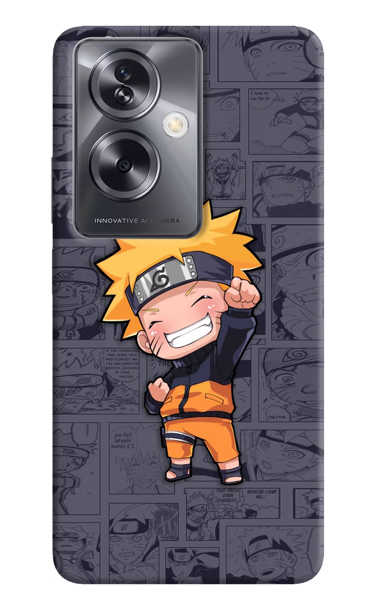 Chota Naruto Oppo A79 5G Hard Case Back Cover by Casekaro