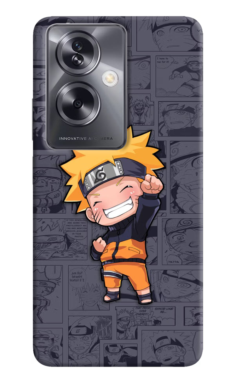 Chota Naruto Oppo A79 5G Back Cover, Hard case