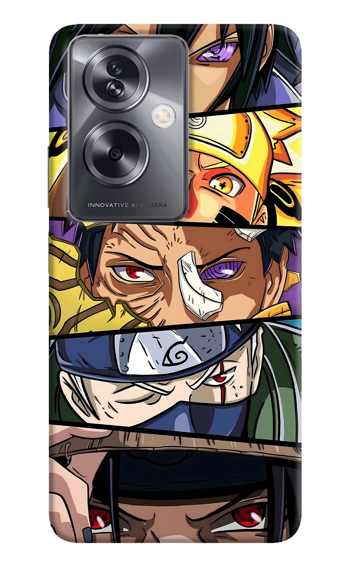 Naruto Character Oppo A79 5G Hard Case Back Cover by Casekaro