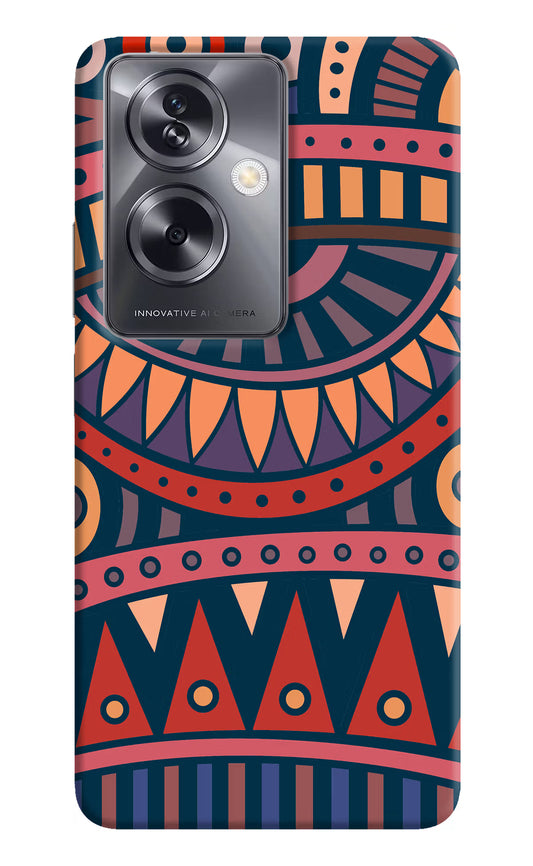 African Culture Design Oppo A79 5G Hard Case Back Cover by Casekaro