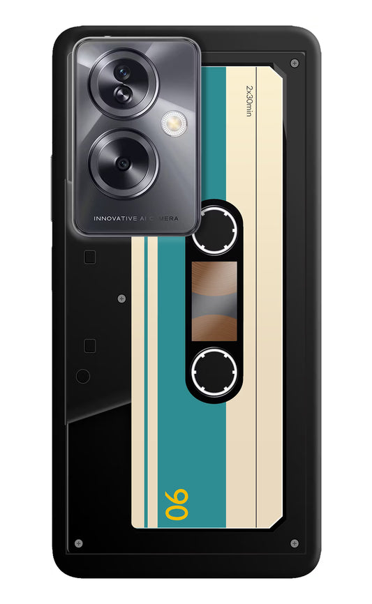 Cassette Oppo A79 5G Hard Case Back Cover by Casekaro