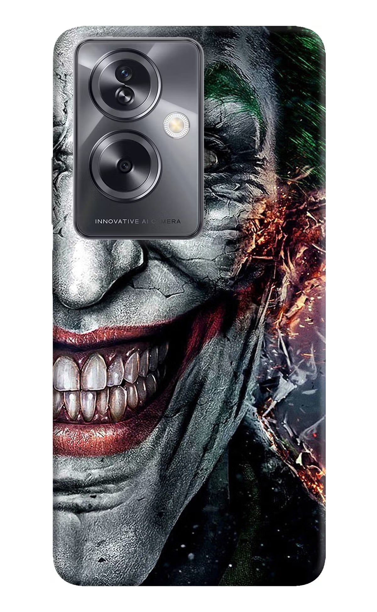 Joker Cam Oppo A79 5G Hard Case Back Cover by Casekaro