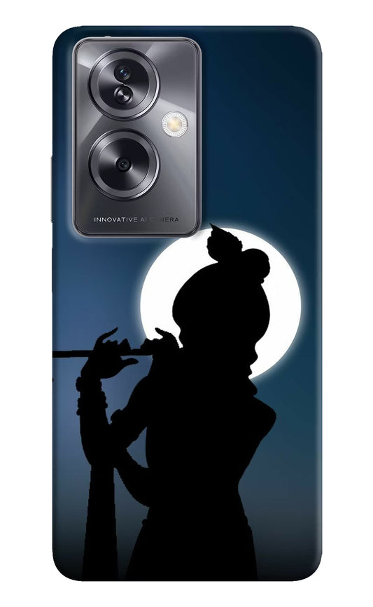 Shri Krishna Silhouette Oppo A79 5G Hard Case Back Cover by Casekaro
