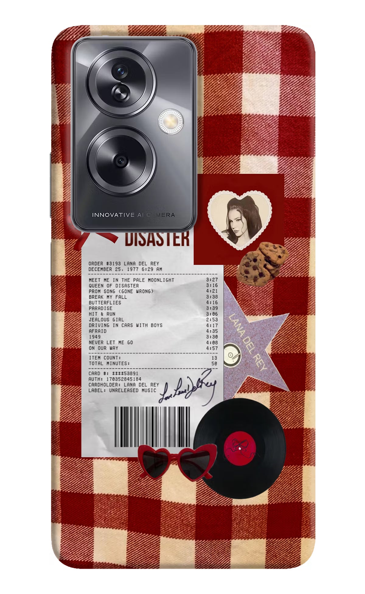 Queen of Disaster Oppo A79 5G Hard Case Back Cover by Casekaro