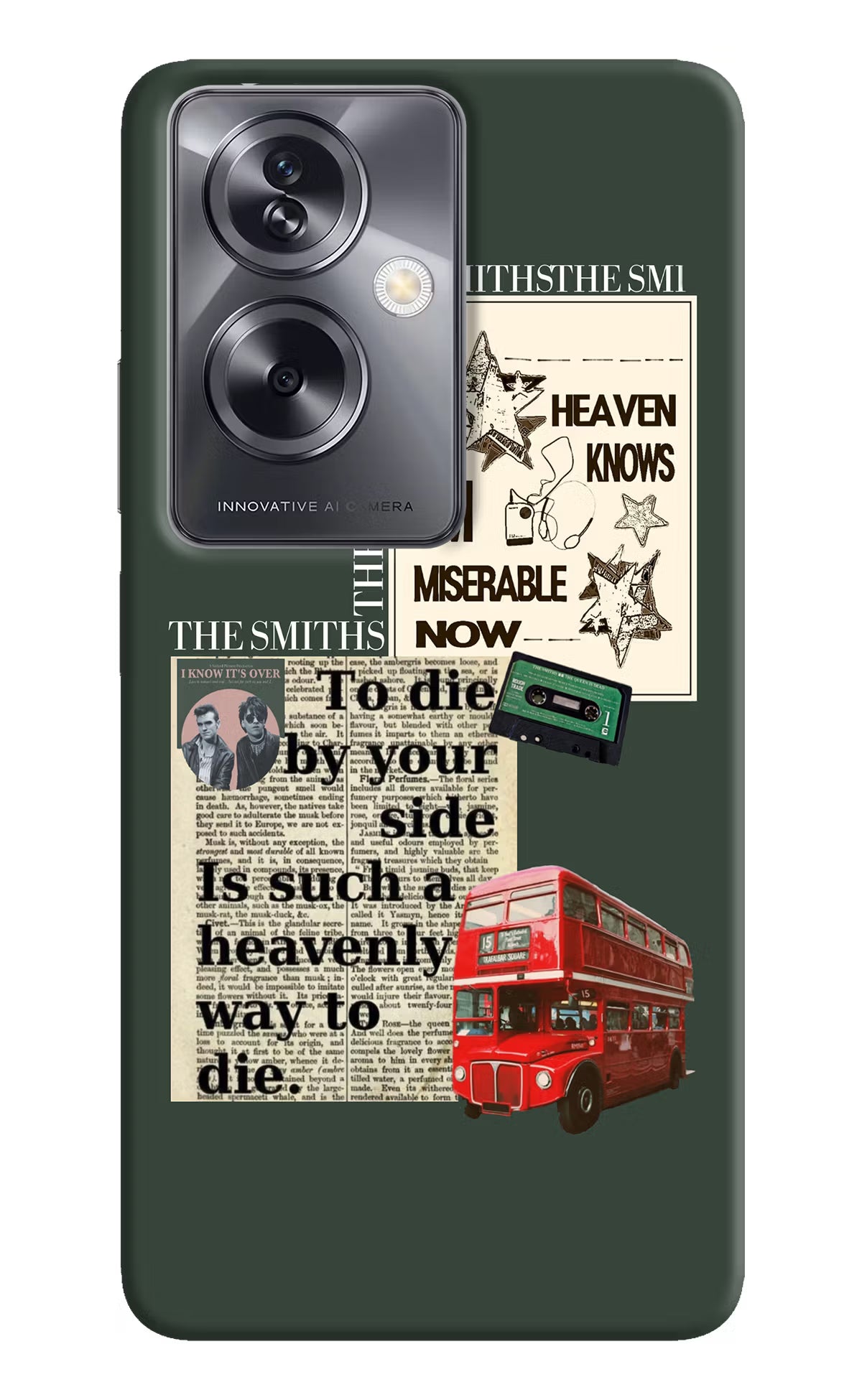 The Smiths Oppo A79 5G Hard Case Back Cover by Casekaro