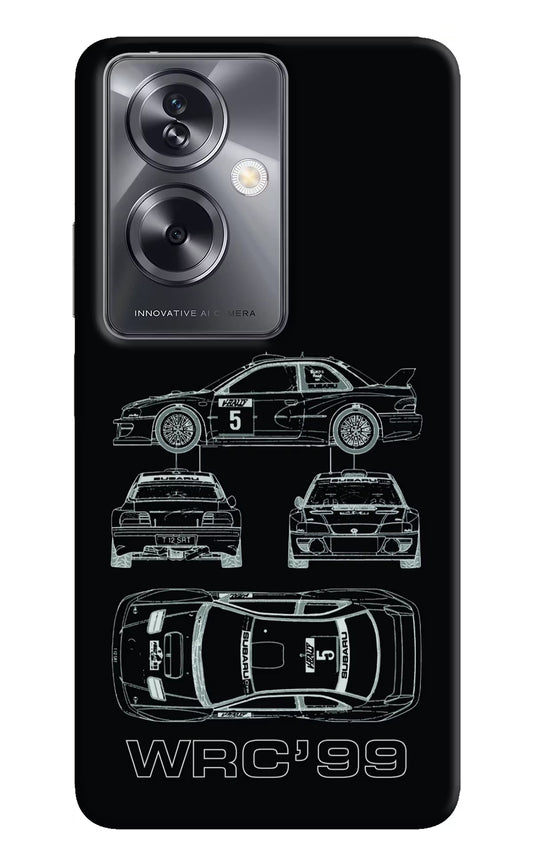 WRC'99 Oppo A79 5G Hard Case Back Cover by Casekaro