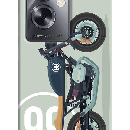 Classic Cafe Racer 99 Oppo A79 5G Hard Case Back Cover by Casekaro